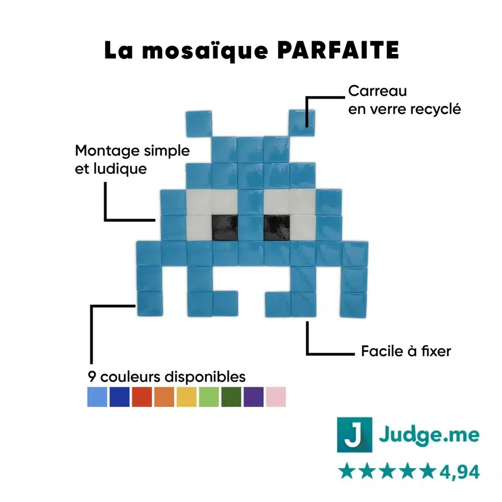 Kit mosaïque « Monster » Tilipix – Image 2