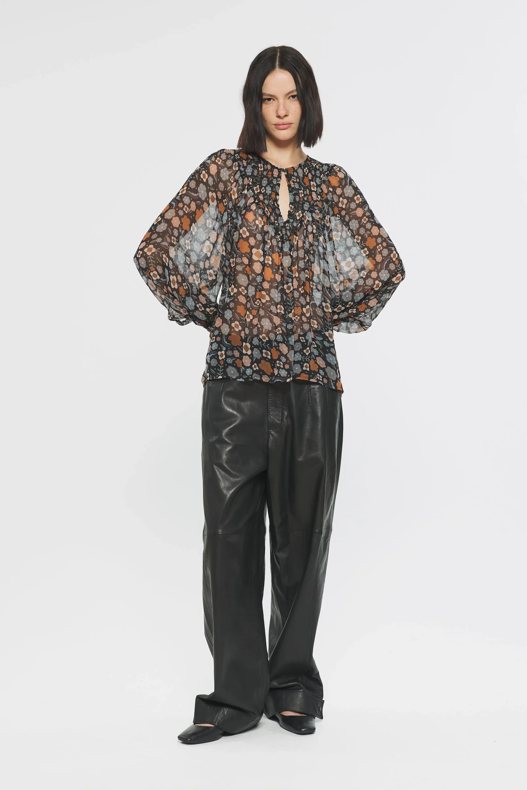 Blouse imprimée Leila – Image 2