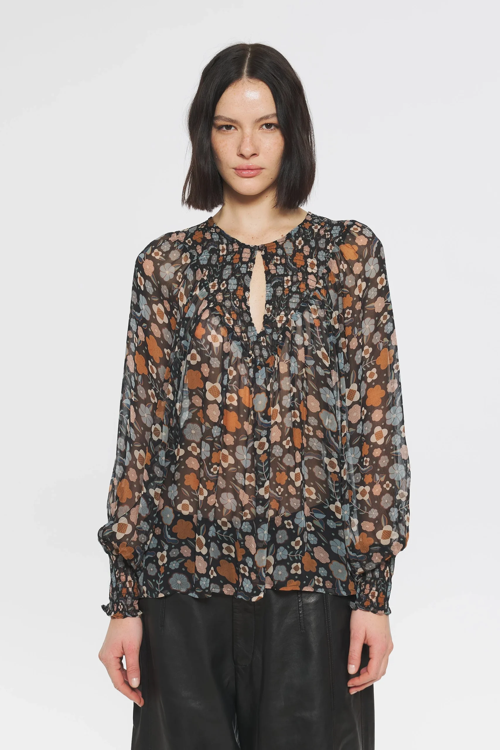 Blouse imprimée Leila – Image 3