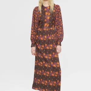 Robe longue imprimée Magalie