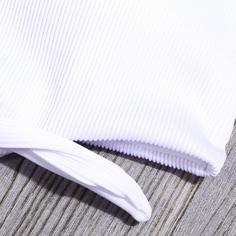 Maillot de Bain 2 Pièces Bohème Feuilles Bleues Brassière – PALMERA – Image 9