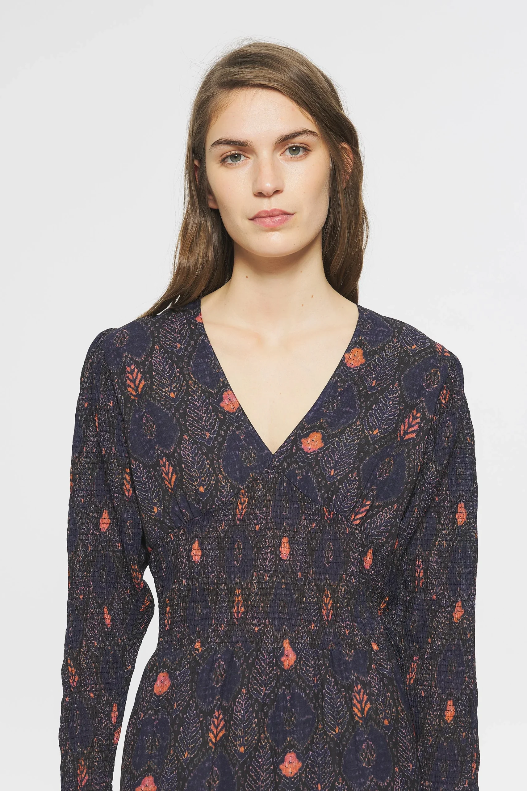 Robe longue imprimée Mani – Image 3