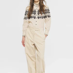 Chemisier brodé Nelly