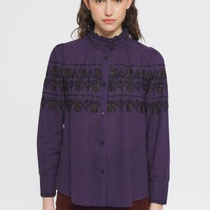 Chemisier brodé Nelly