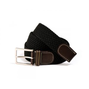 Ceinture tressée Black Velvet – Le Chic Français