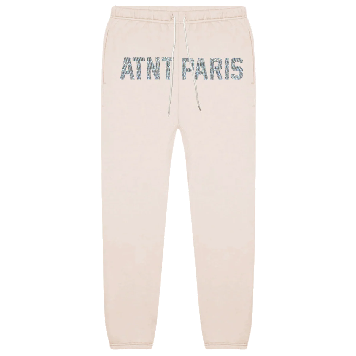 Rhinestone - Bas Jogging Coton Blanc