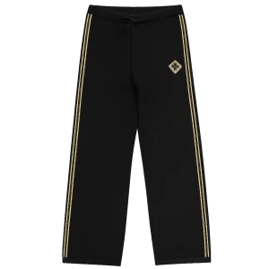 Pantalon de Survêtement Signature Noir  – Détail Crochet