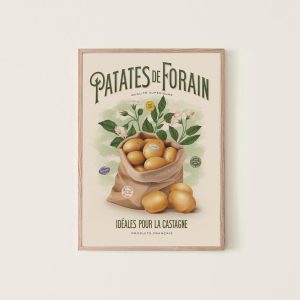 Affiche Patates de forain