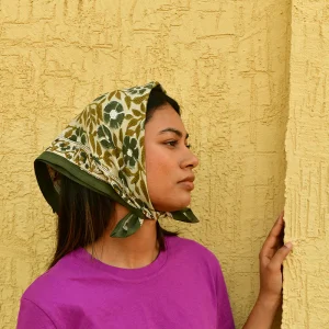 Petit foulard N° 115 Vert