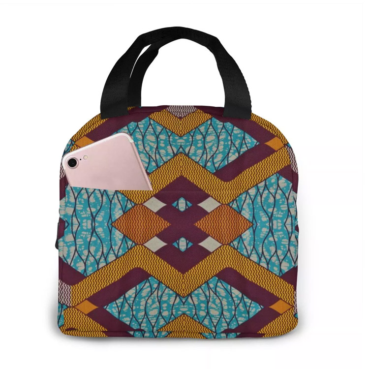 Petit Lunch Bag Femme Africain – Image 2