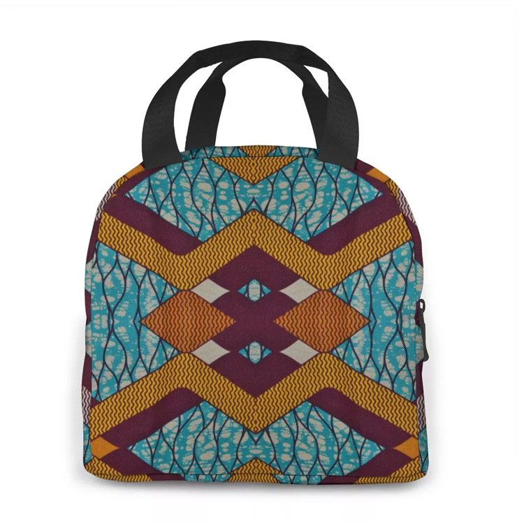 Petit Lunch Bag Femme Africain – Image 4