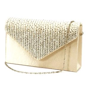 Pochette de Mariage Strass – Champagne