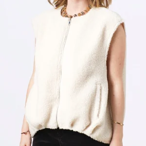 Gilet Reversible Trish Marron