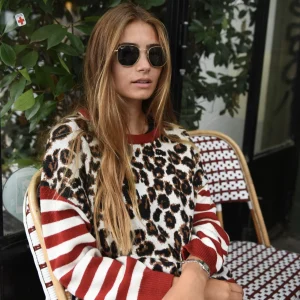 Pull Mailys Léopard