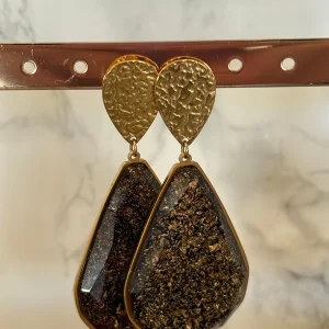 BOUCLES D'OREILLES SANTA DOREES