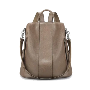 Sac Antivol Femme Cuir Taupe – BLAIR
