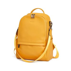 Sac à dos Antivol Moutarde – MENCIA