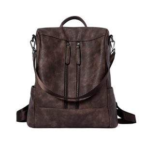 Sac Antivol Femme Vintage Café – MAXINE