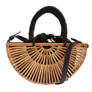 Sac Bambou Bandoulière Eventail