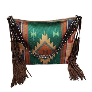 Sac Bohème Toile Vert – ANDAMAN