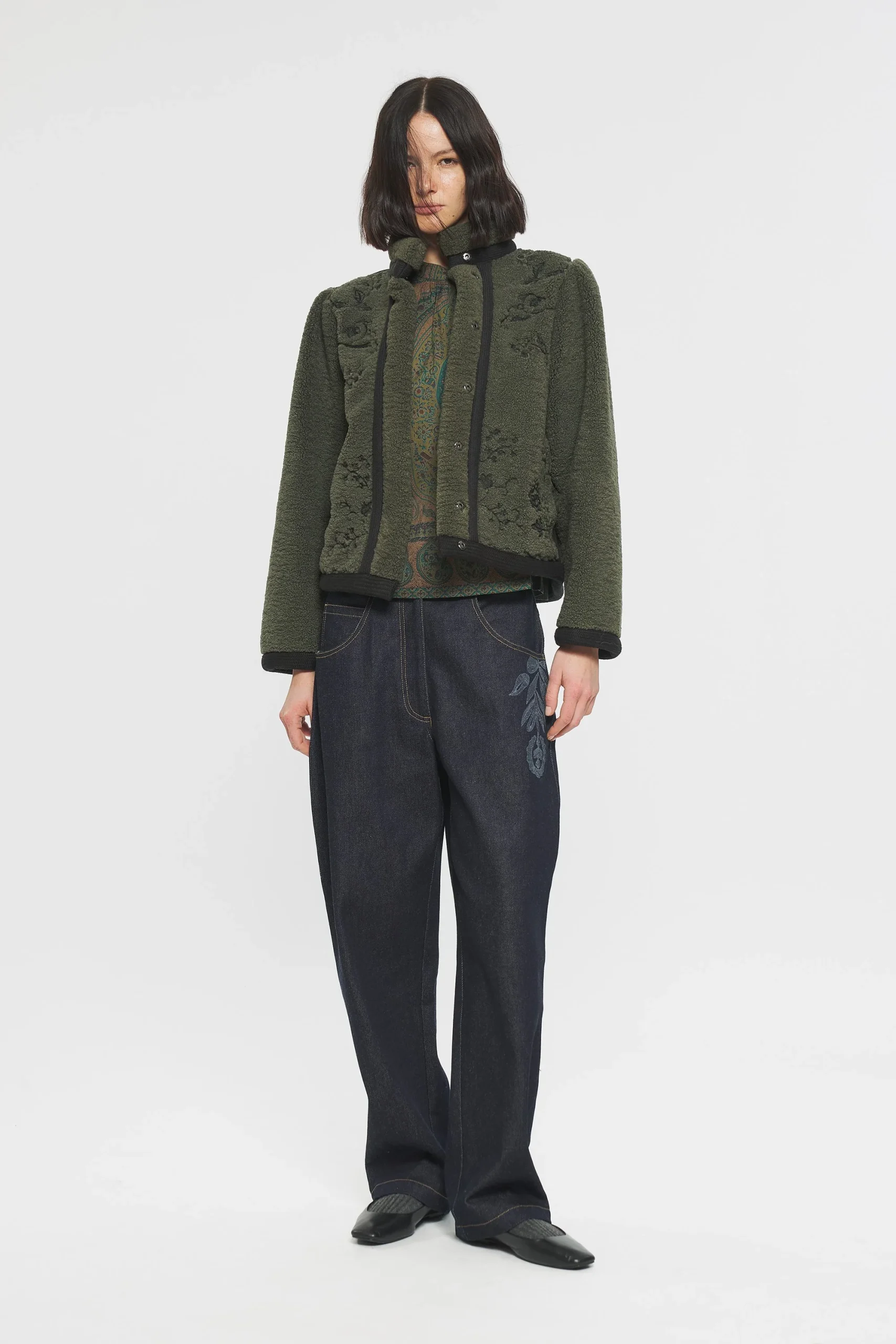 Veste brodée Saliba – Image 2