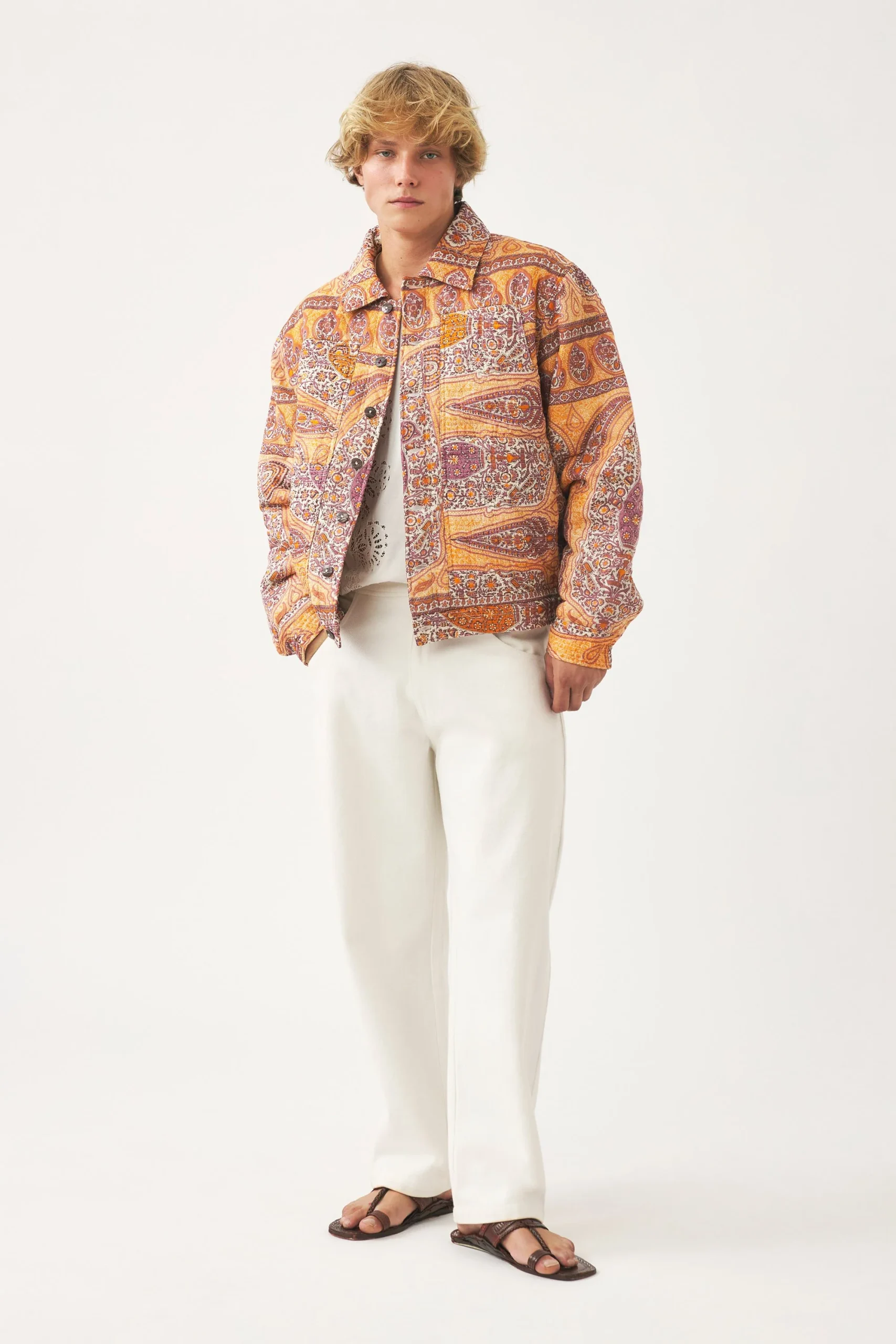 Veste imprimée Tajar