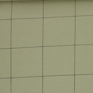 Thin Grid – Tissu French Terry – par 50cm – See You At Six