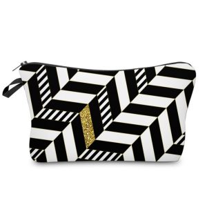 Trousse Maquillage Géométrique