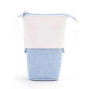 Trousse Pop Up Cuir – Bleue