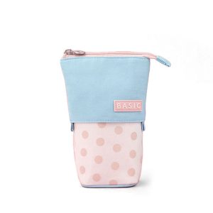 Trousse Rétractable Pois – Bleue