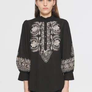Blouse brodée Ziggy
